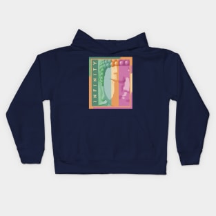 Buddha Art INFINITY NOW Kids Hoodie